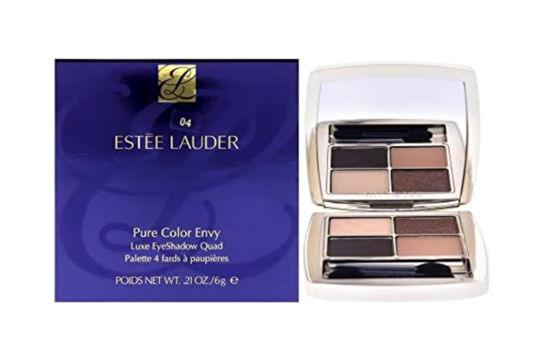 Estee Lauder  ren färg avund lyx eyeshadow quad - 04 ökenduner för dam 0,21 oz ögonskugga
