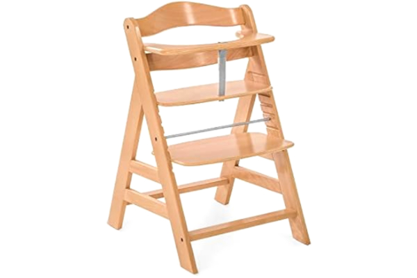 Hauck  Alpha+, Polstret sæde, Træ, Monokromatisk, 5-punkt, 6 måned(er), 560 mm