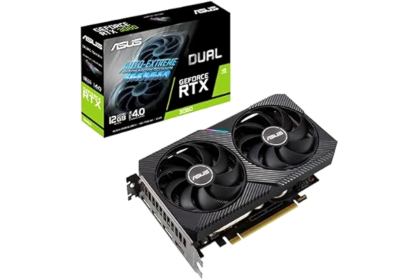 Asus ASUS GeForce RTX 3060 DUAL OC V2 LHR - 12GB GDDR6 RAM - Näytönohjaimet