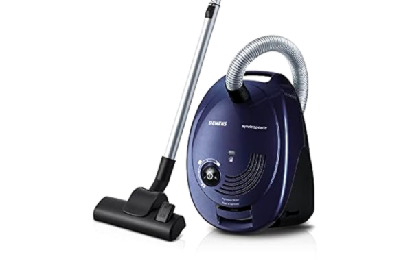 Siemens  VS06A111 vacuum 2200 W Cylinder vacuum 4 L Blue VS06A111, 2200 W, 28 kWh, 10 A, 50 Hz, Cylinder vacuum, Dust bag