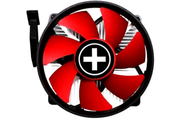 Xilence  A250PWM AMD Top Blow CPU luftkylare, AM5/AM4, 89 W TDP, Top Blow, tyst 92 mm fläkt, enkel installation, perfekt för måttliga kylkrav på kontoret och Home PC, silver