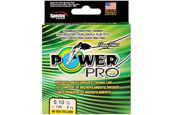 Power Pro Line PowerPro 135 m 0,23 mm 15 kg Hi-Vis Yellow