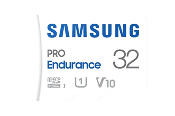 Samsung  PRO Endurance 32 GB microSDHC UHS-I U1 100 MB/s videoövervakningsminneskort med adapter (MB-MJ32KA)
