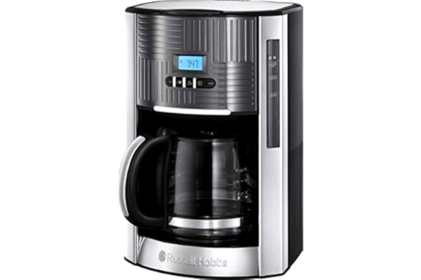 Russell Hobbs  25270-56 Digitale coffee machine 1,5l stainless steel Geo grey