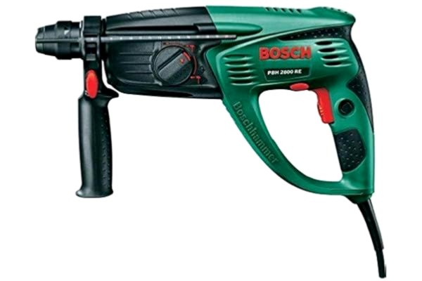Bosch  boorhamer PBH 2800 RE (platte beitel, diepteaanslag, extra handgreep, koffer (720 W, boor-Ø beton 26 mm))