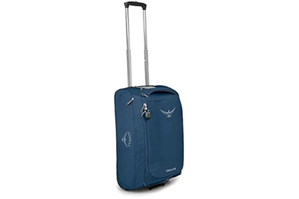 Osprey  Daylite Carry-On Wiel 40L Duffel, Wave Blauw, O/S, Daylite handbagage 40l plunjezak met wielen