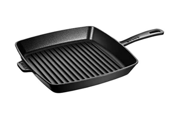 Staub  Grillpander Amerikansk grill 26 cm, Støbejern, Sort