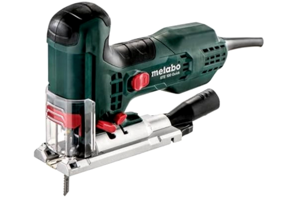 Metabo  sticksågar STE 100 Quick (710 W märkeffekt med sugproppar, skyddsglas, sexkantnyckel) 601100000, flerfärgad