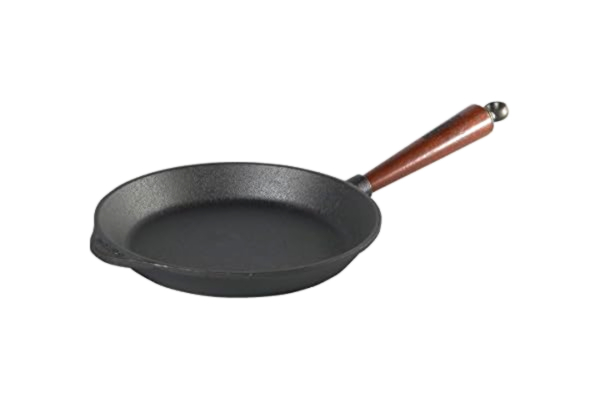 Skeppshult SKEPPSHULT 0240T Cast Iron Frying Pan with Wooden Handle 24 cm