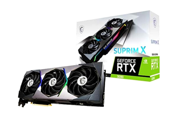 MSI  GeForce RTX 3080 SUPRIM X 10G LHR
