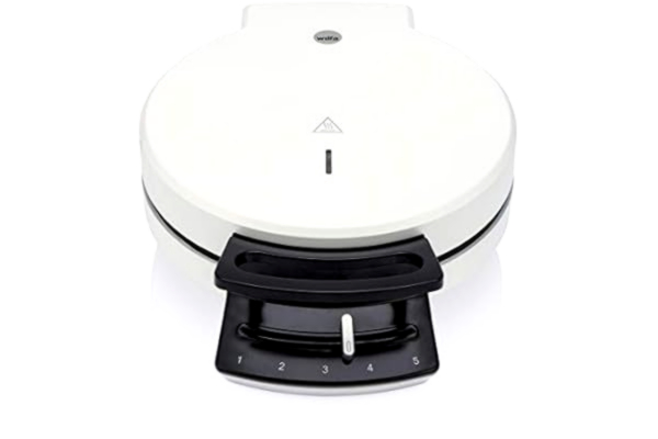 Wilfa  TRADITION SINGLE våffeljärn - laggar i 16 cm diameter, 750 watt och signallampa, vit