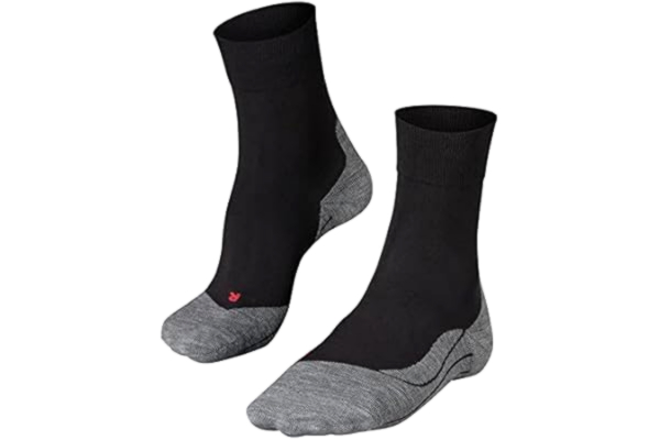 Falke FALKE herr Löparstrumpor RU4 Endurance M So bomull funktionellt material antiblåsning 1 par, Svart Black-Mix 3010, 42-43