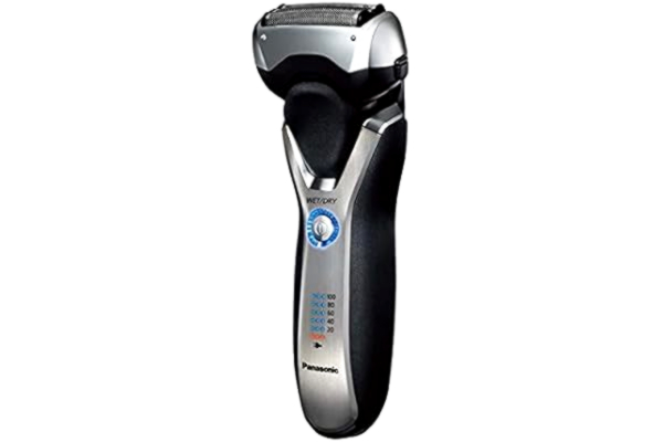 Panasonic  Wet/Dry Razor ES-RT67 with 3 Shears Elements, Retractable Long Hair Trimmer, 5 Stage Battery Indicator
