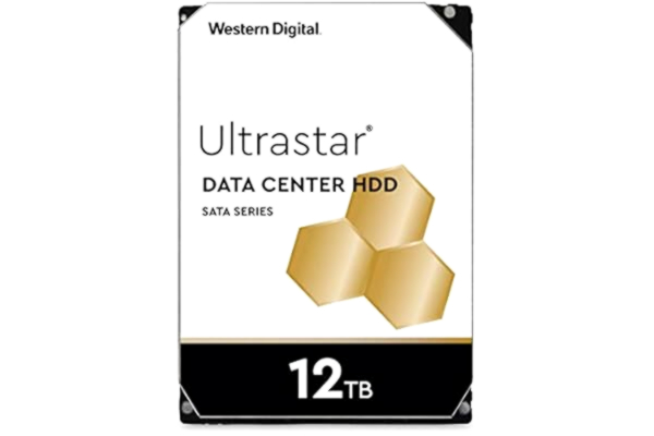 WD HGST Ultrastar He12 SATA 512e SE HUH721212ALE604 Harddisk - 12 TB - 3.5" - 7200 rpm - SATA-600 - 256 MB cache
