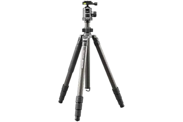 Cullmann  CARVAO 828MC statyw trójnożny z włókna węglowego (maks. 164,5 cm wysokości wyciągu, wymiary opakowania 49 cm, nośność 15 kg, waga 1730 g), czarny