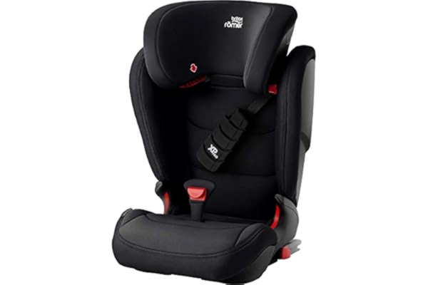 Britax BRITAX RÖMER Autostoel KIDFIX Z-LINE, Versterkte bescherming bij frontale botsingen, kind van 15 tot 36 kg (Groep 2/3) van 3,5 tot 12 jaar, Cosmos Black