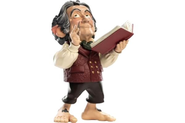 Lord of The Rings WETA Sagan om ringen Mini Epics vinylfigur Bilbo 18 cm