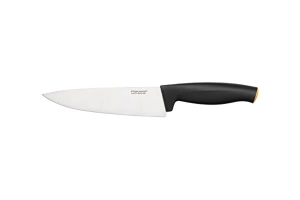 Fiskars  Couteau de chef, Moyen, Longueur totale: 28 cm, Acier/Plastique, Functional Form, 1014195