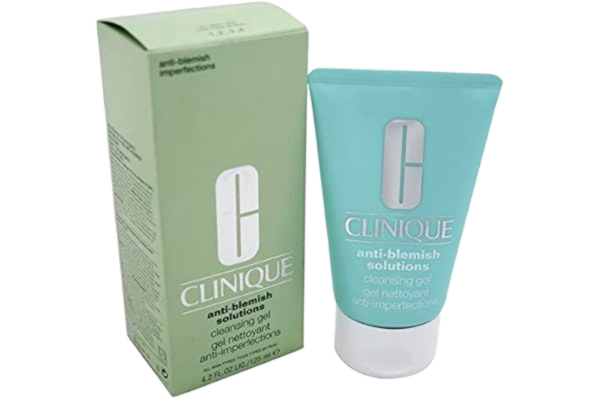 Clinique , Clinique Anti - Blemish Solutions Cleansing Gel 125 Ml, Grädde, Mångfärgad, U, Unisex-Vuxen