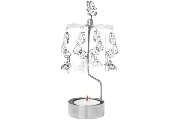 Pluto Design Änglaspel Papillons Fjärilar Silver