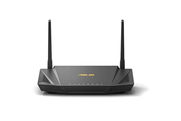 Asus ASUS RT-AX56U - Routeur Wi-Fi 6 AX1800 - Double bande - OFDMA - MU-MIMO - Sécurité AiProtection Pro à vie par TrendMicro - Dual WAN - Support 3G/4G - Technologie AiMesh Noir