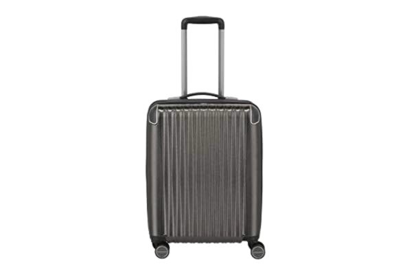 Titan Luggage TITAN Exclusieve elegantie: Bagageserie "BARBARA Glint", antraciet metallic, Koffer S (55 cm), reisbagage