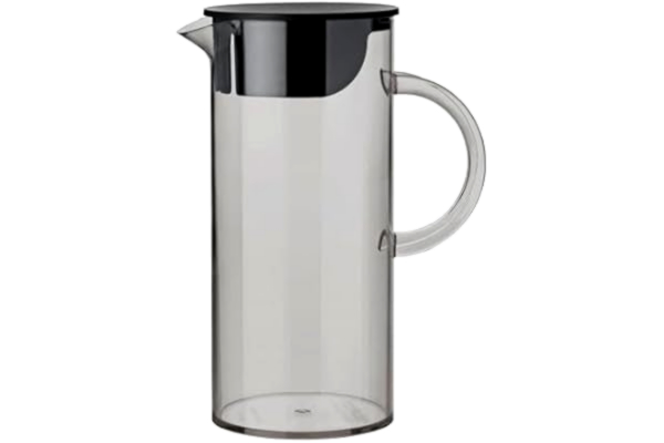 Stelton  EM vattenkanna karaff med lock 1,5 l rök