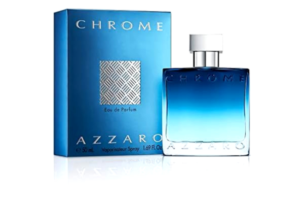 Azzaro  Chrome parfym för män, Eau de Parfum pour Homme, vaporsatör/spray, långvarig, citrisk-träig doft