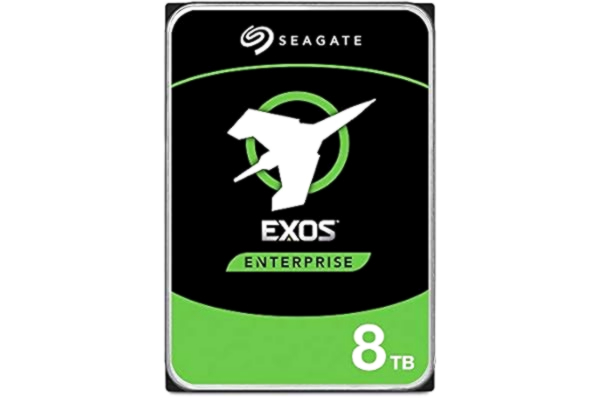 Seagate  Exos 7E8, 8 TB, Wewnętrzny Dysk Twardy Klasy Korporacyjnej, SATA, 3,5", dla przedsiębiorstw i centrów danych (ST8000NM000A)