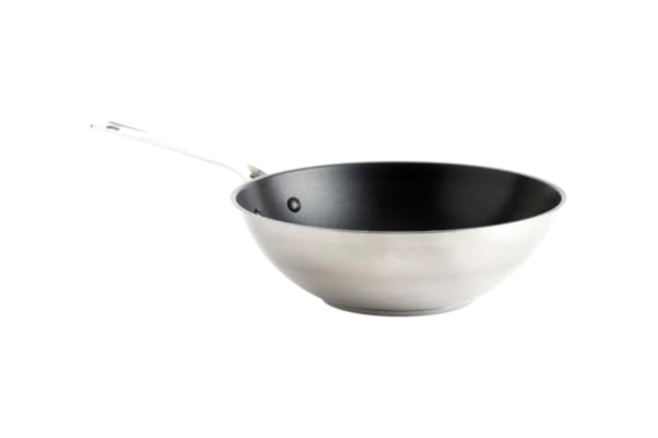 KitchenAid  Wok 28 cm, rustfritt stål