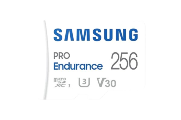 Samsung  PRO Endurance 256 GB microSDXC UHS-I U3 100 MB/s videoövervakningsminneskort med adapter (MB-MJ256KA)