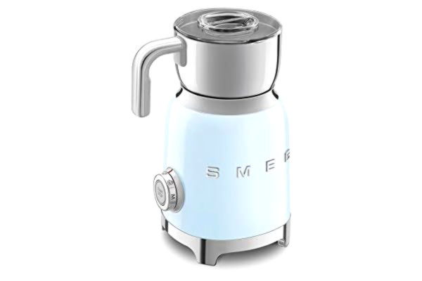 SMEG Smeg MFF01PBEU Milk frother, Aluminum, Blue