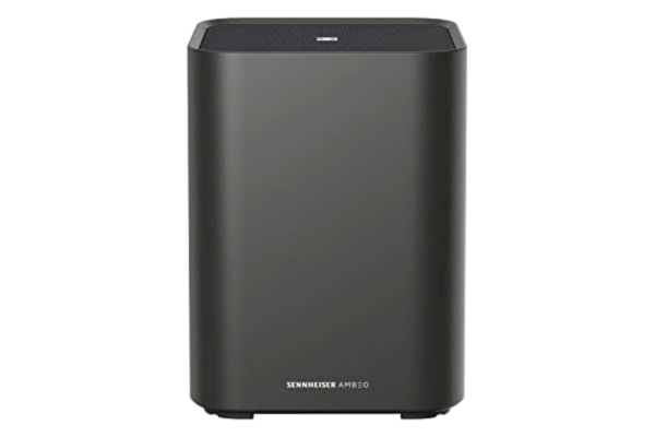 Sennheiser  AMBEO Sub för TV och musik - EU-plug - med varaktigt 3D-surroundljud - stark bas, upp till 27 Hz - 8-tums subwoofer med 350 W, klass D-förstärkare - kompatibel med AMBEO Soundbar-familjen