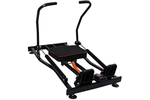 vidaXL  Wioślarz treningowy z 4-stopniowym oporem hydraulicznym