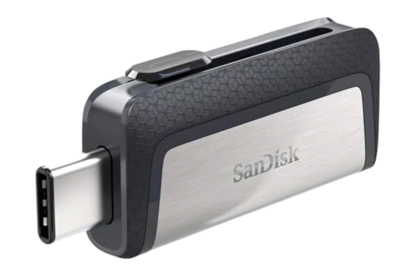 SanDisk  256GB Ultra Dual Drive USB Type-C Flash Drive, for smartphones, tablets, Macs and computers
