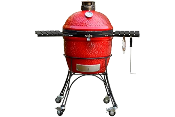 Kamado Joe  KJ23RHC Classic II Charcoal Grill, Blaze Red