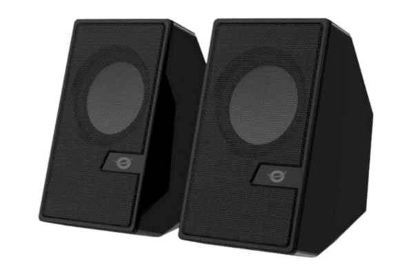 Conceptronic  BJORN02B 2.0-kanals datorhögtalare 6 watt med Bluetooth inklusive fjärrkontroll