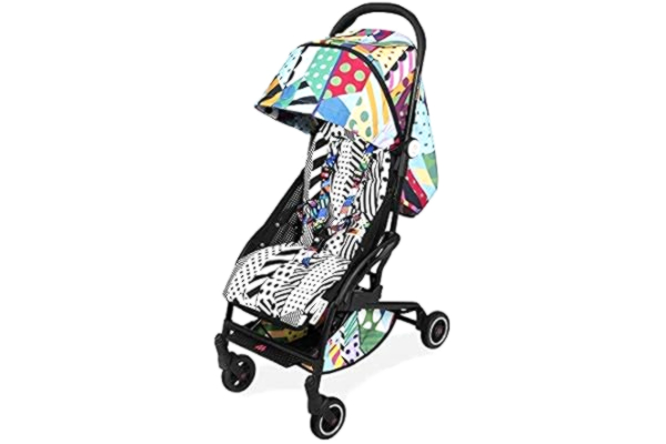 Maclaren  Atom Jason Woodside Poussette compacte, légère et pliable à plat, édition limitée, pour nouveau-né jusqu’à 25 kg, capote extensible imperméable/UPF 50+, siège inclinable, accessoires inclus
