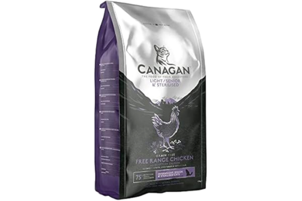 Canagan  komplett kattmat för överviktiga, äldre och steriliserade katter, 1,5 kg